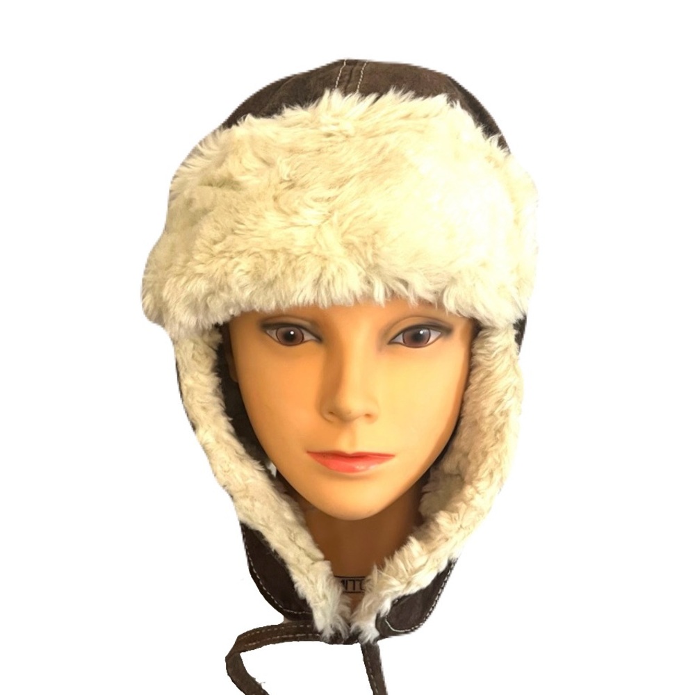 Wilson’s Suede Fur aviator hat